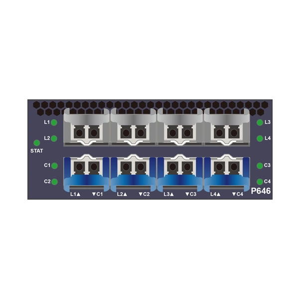 4x400G→4x400G（QSFP-DD）